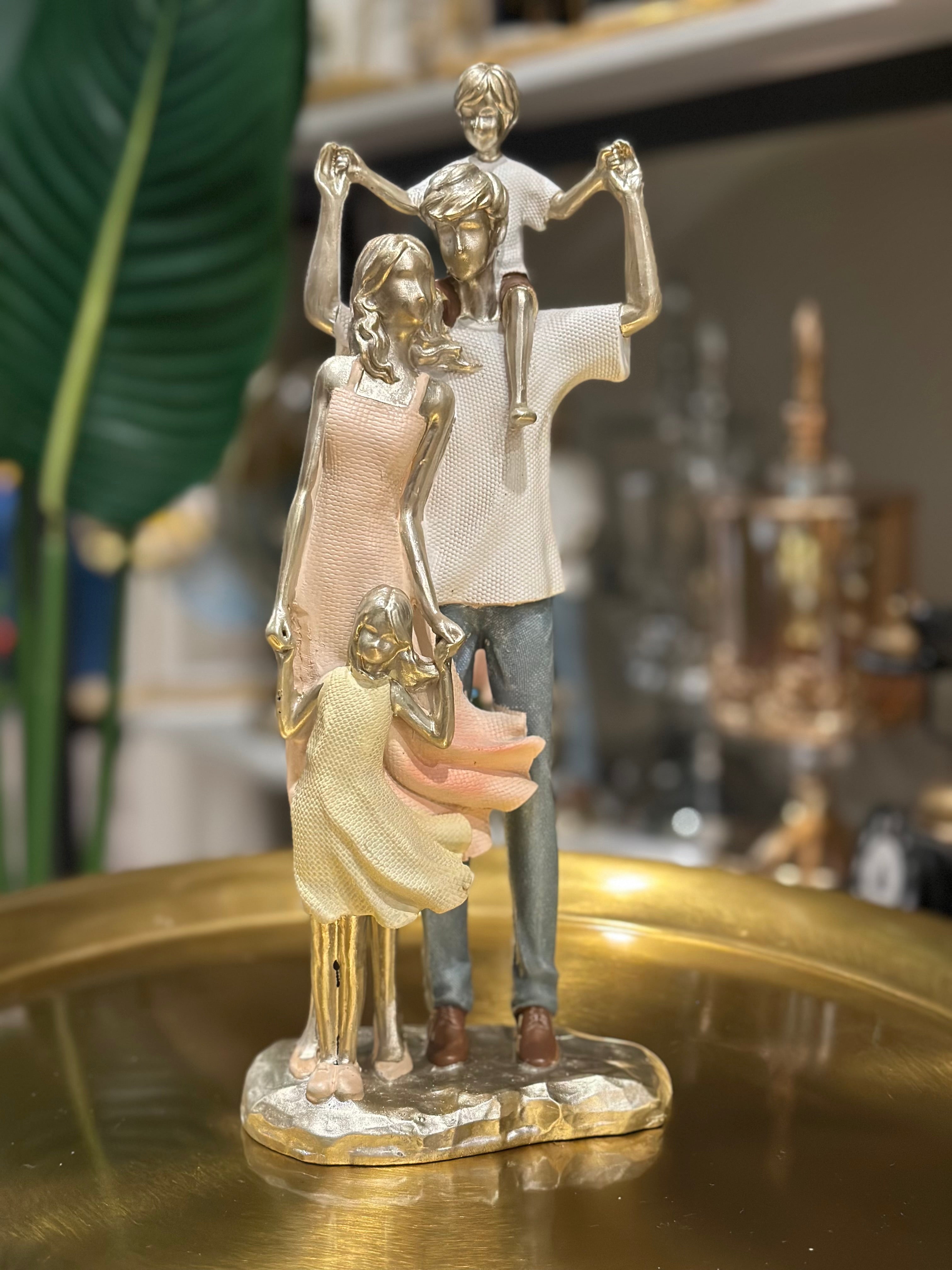 Happy Family Sculpture