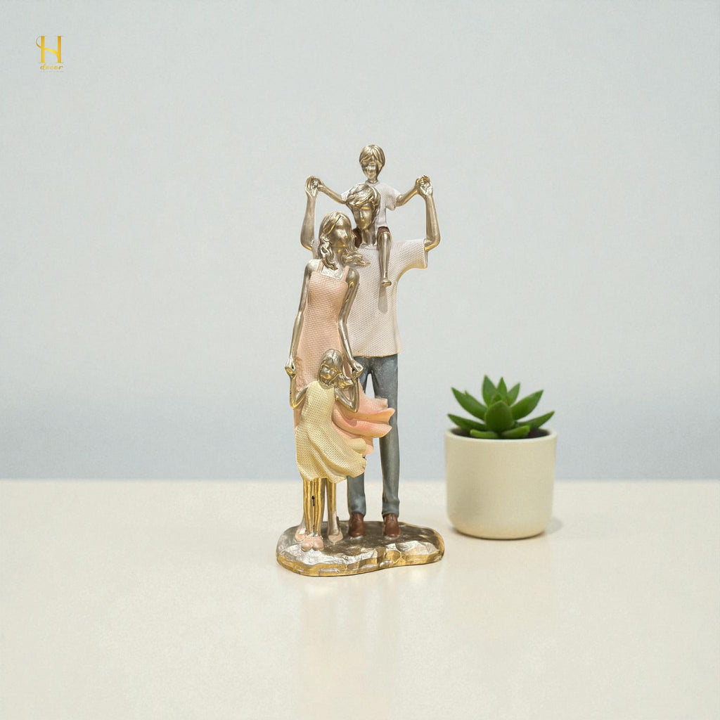 Happy Family Sculpture