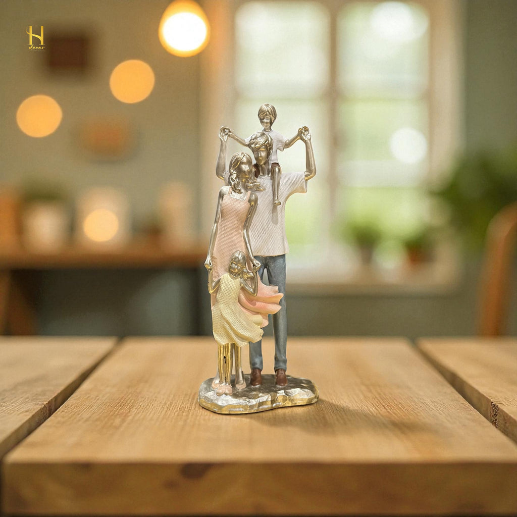 Happy Family Sculpture